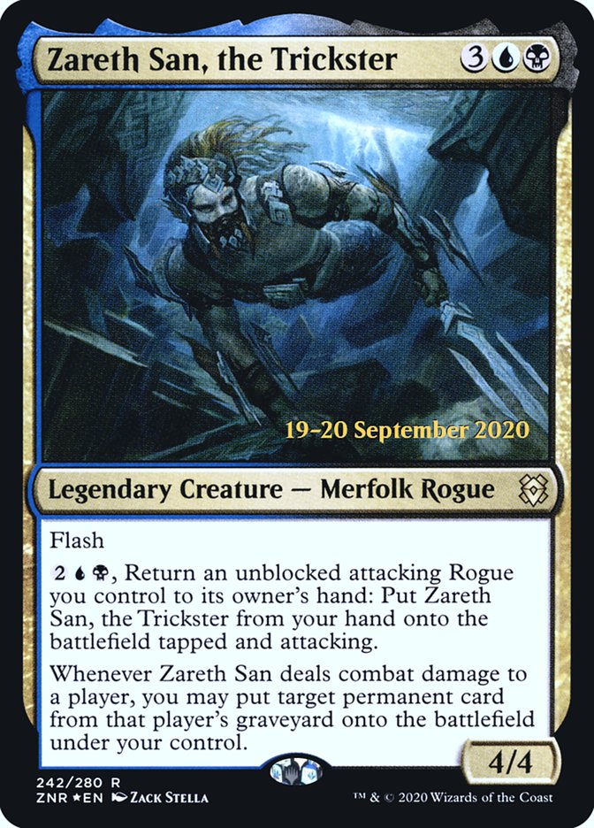 Zareth San, the Trickster [Zendikar Rising Prerelease Promos] | Jomio and Rueliete's Cards and Comics