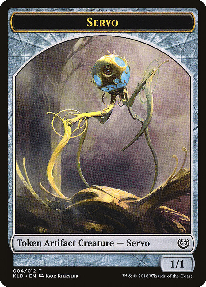 Servo Token (004/012) [Kaladesh Tokens] | Jomio and Rueliete's Cards and Comics