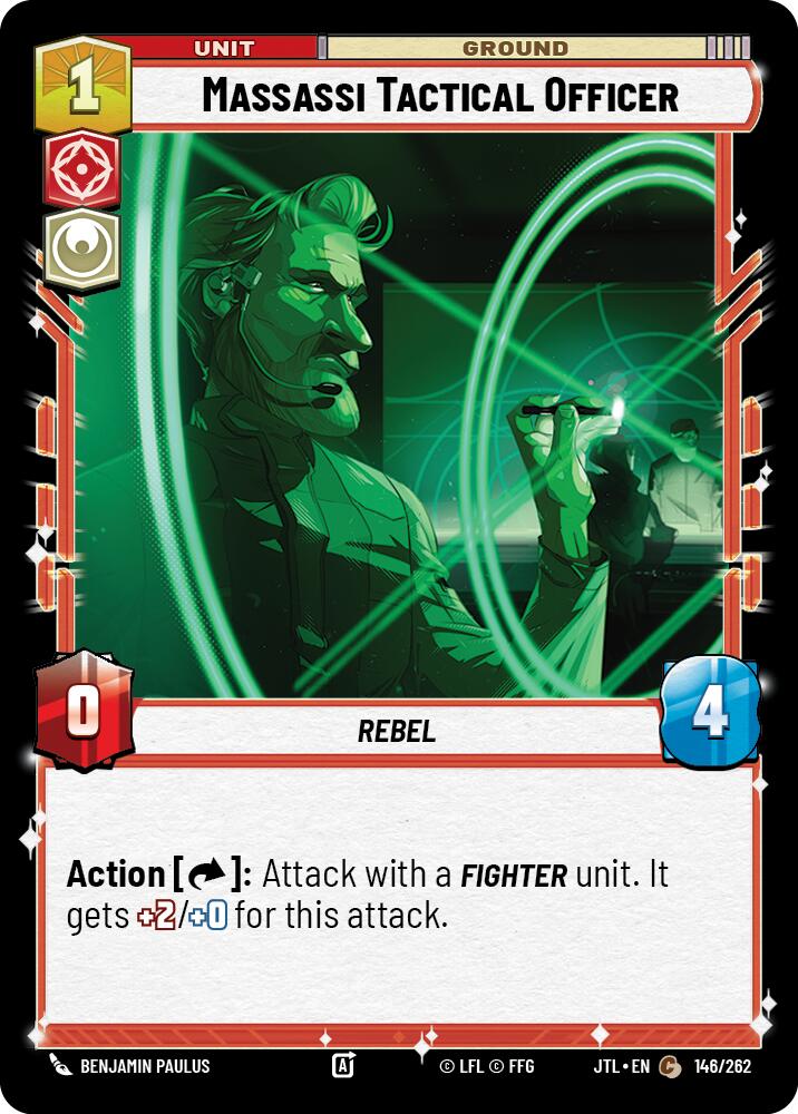 Massassi Tactical Officer (146/262) (146/257) [Jump to Lightspeed] | Jomio and Rueliete's Cards and Comics