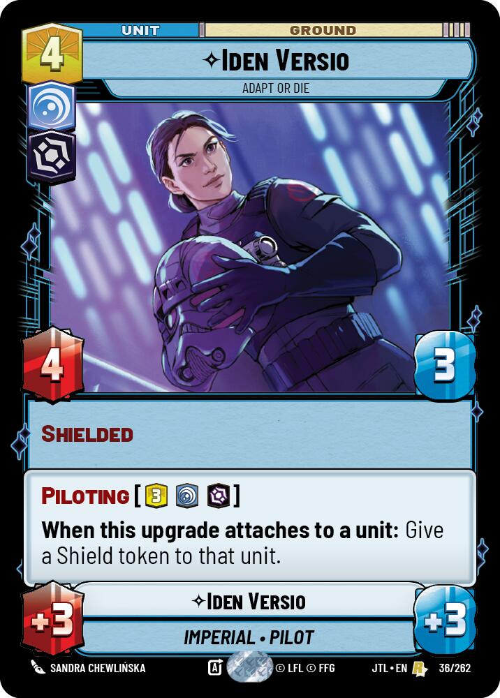 Iden Versio - Adapt or Die (036/262) (036/257) [Jump to Lightspeed] | Jomio and Rueliete's Cards and Comics
