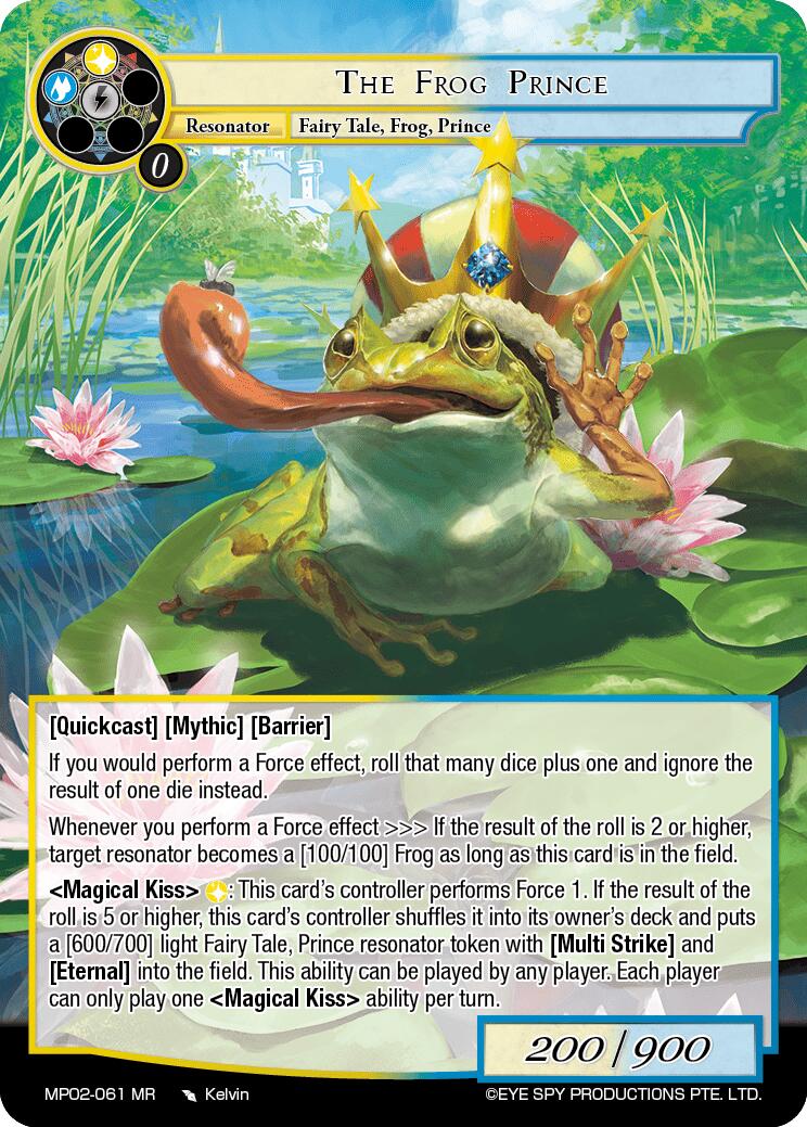 The Frog Prince (MP02-061 MR) [Masterpiece Collection 02 "Fates Reunited!"] | Jomio and Rueliete's Cards and Comics