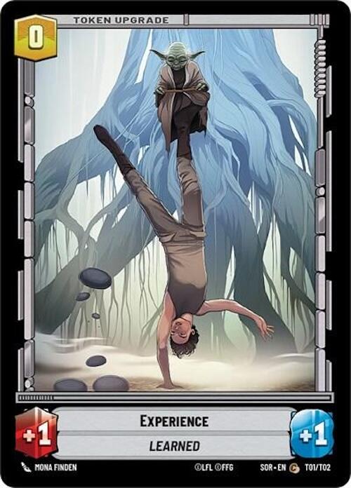 Experience // Shield (T01 // T02) [Spark of Rebellion] | Jomio and Rueliete's Cards and Comics