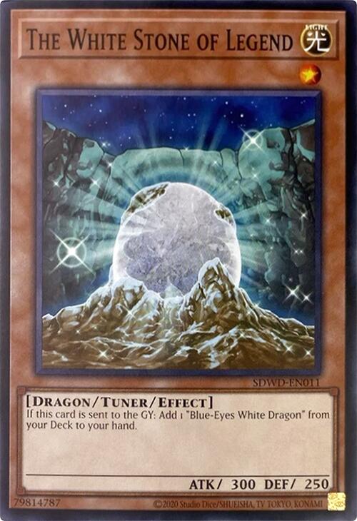 The White Stone of Legend (Unlimited Misprint) [SDWD-EN011] Common | Jomio and Rueliete's Cards and Comics