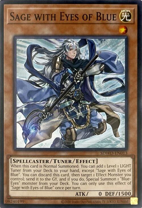 Sage with Eyes of Blue (Unlimited Misprint) [SDWD-EN013] Common | Jomio and Rueliete's Cards and Comics