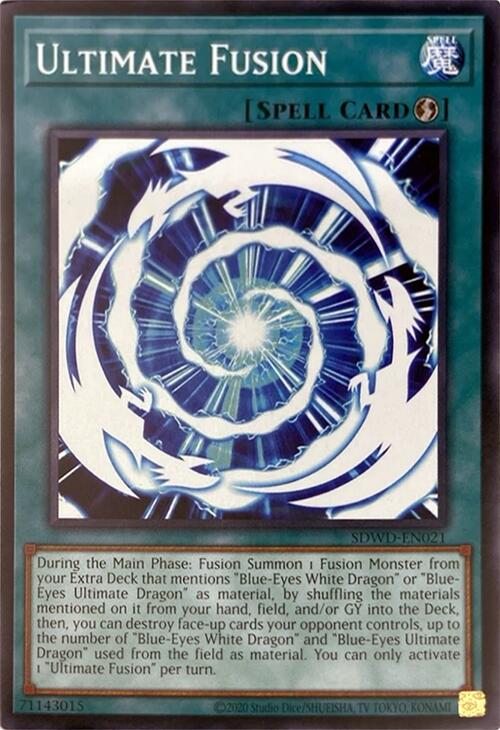 Ultimate Fusion (Unlimited Misprint) [SDWD-EN021] Common | Jomio and Rueliete's Cards and Comics
