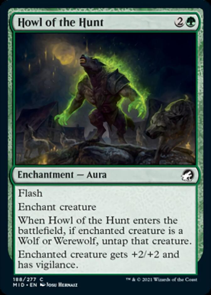 Howl of the Hunt [Innistrad: Midnight Hunt] | Jomio and Rueliete's Cards and Comics