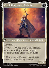 Cecil, Dark Knight // Cecil, Redeemed Paladin [FINAL FANTASY] | Jomio and Rueliete's Cards and Comics