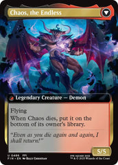 Garland, Knight of Cornelia // Chaos, the Endless (Extended Art) [FINAL FANTASY] | Jomio and Rueliete's Cards and Comics