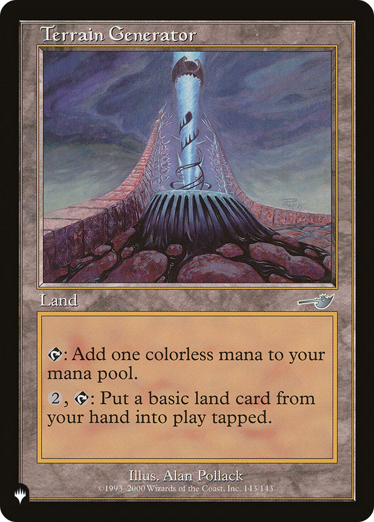 Terrain Generator [The List] | Jomio and Rueliete's Cards and Comics