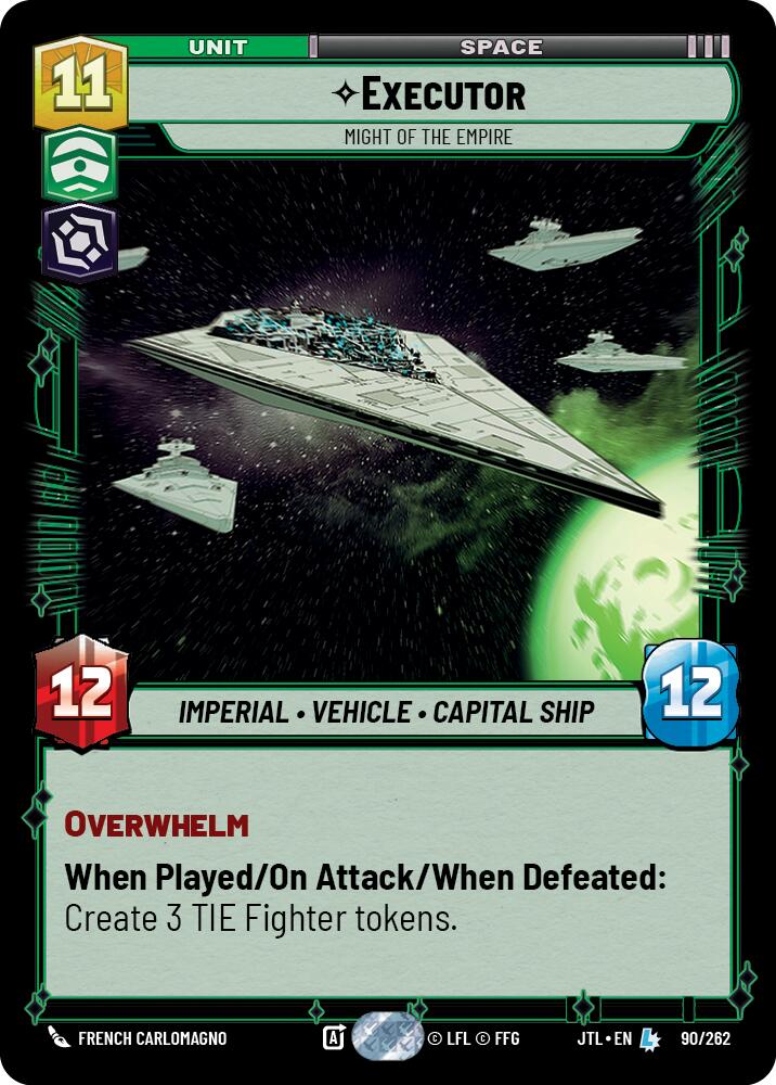 Executor - Might of the Empire (090/262) (090/257) [Jump to Lightspeed] | Jomio and Rueliete's Cards and Comics