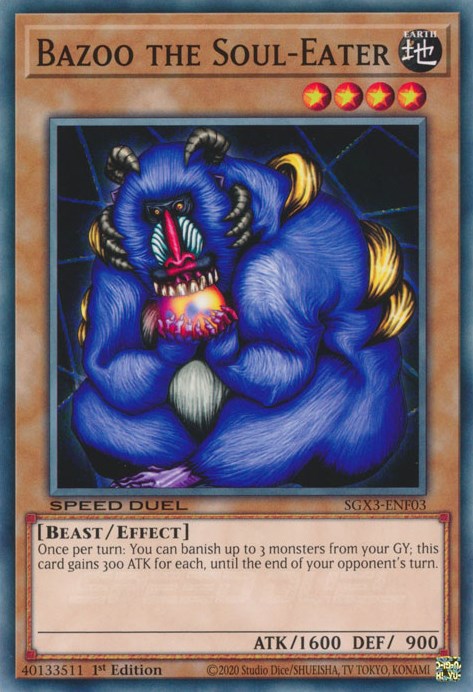 Bazoo the Soul-Eater [SGX3-ENF03] Common | Jomio and Rueliete's Cards and Comics