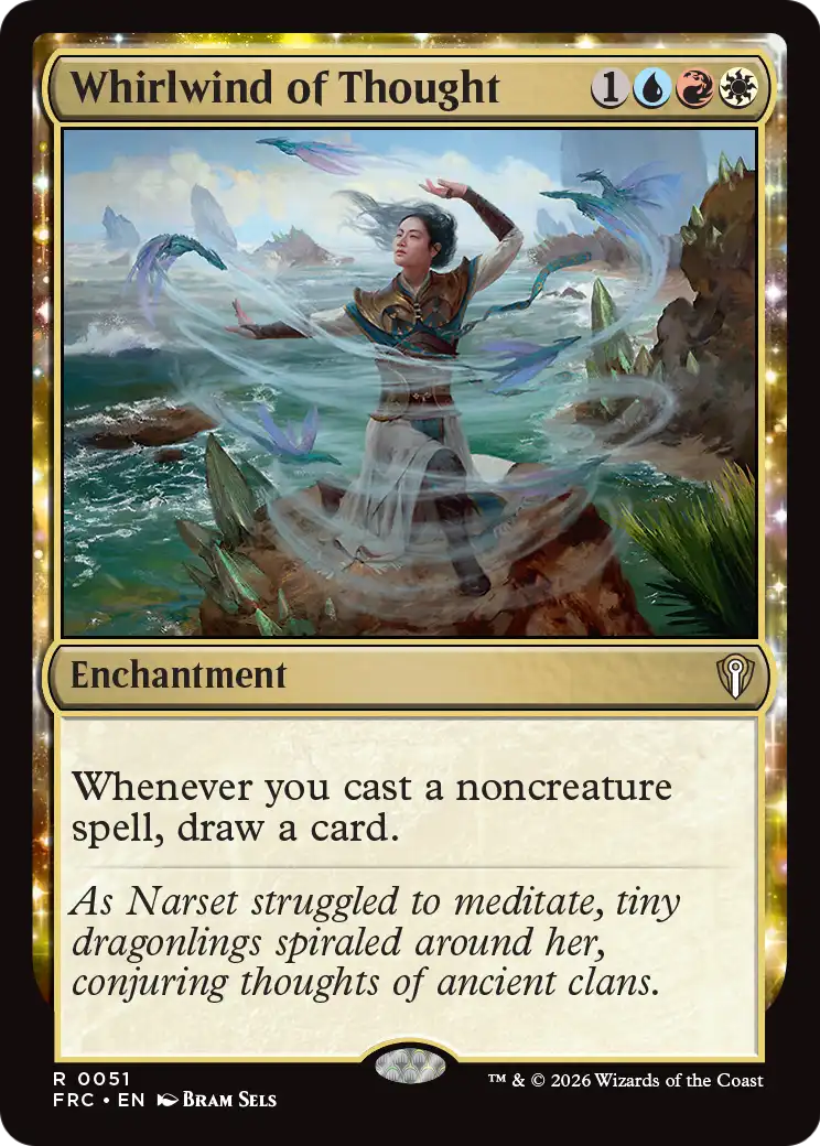 Whirlwind of Thought [Reality Fracture Commander] | Jomio and Rueliete's Cards and Comics