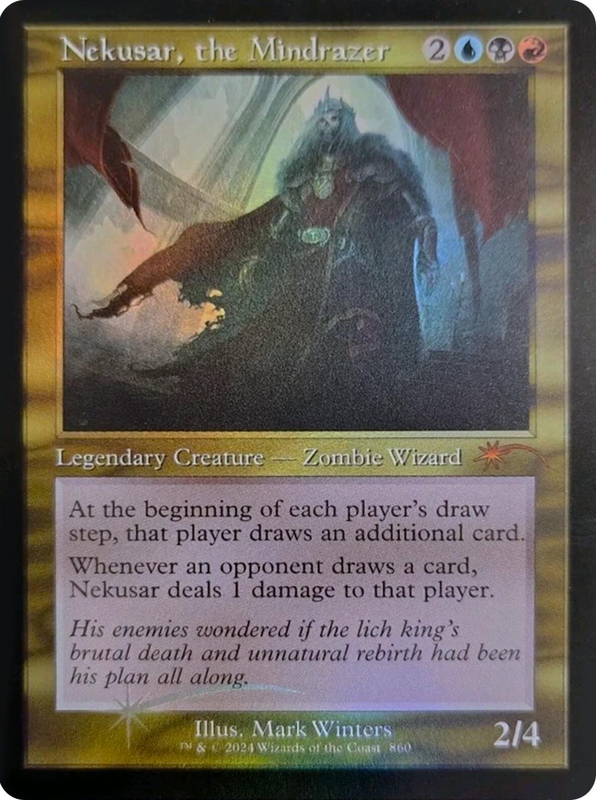 Nekusar, the Mindrazer (Retro Frame) [Secret Lair Drop Series] | Jomio and Rueliete's Cards and Comics