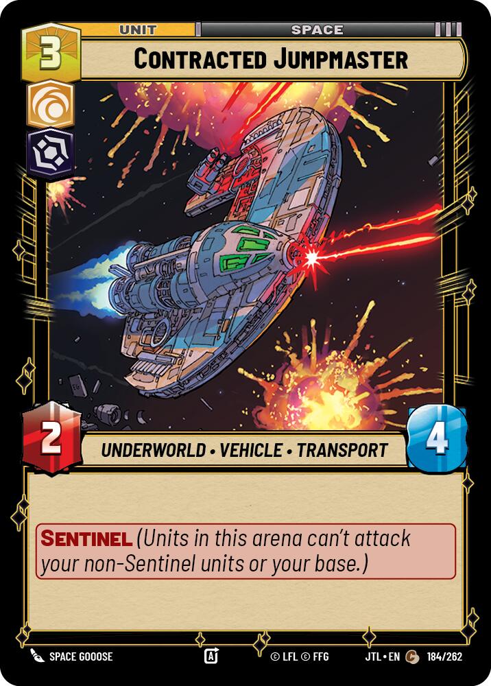 Contracted Jumpmaster (184/262) (184/257) [Jump to Lightspeed] | Jomio and Rueliete's Cards and Comics