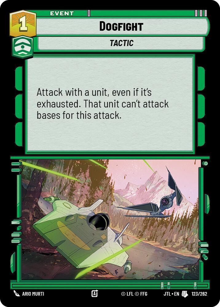 Dogfight (123/262) (123/257) [Jump to Lightspeed] | Jomio and Rueliete's Cards and Comics