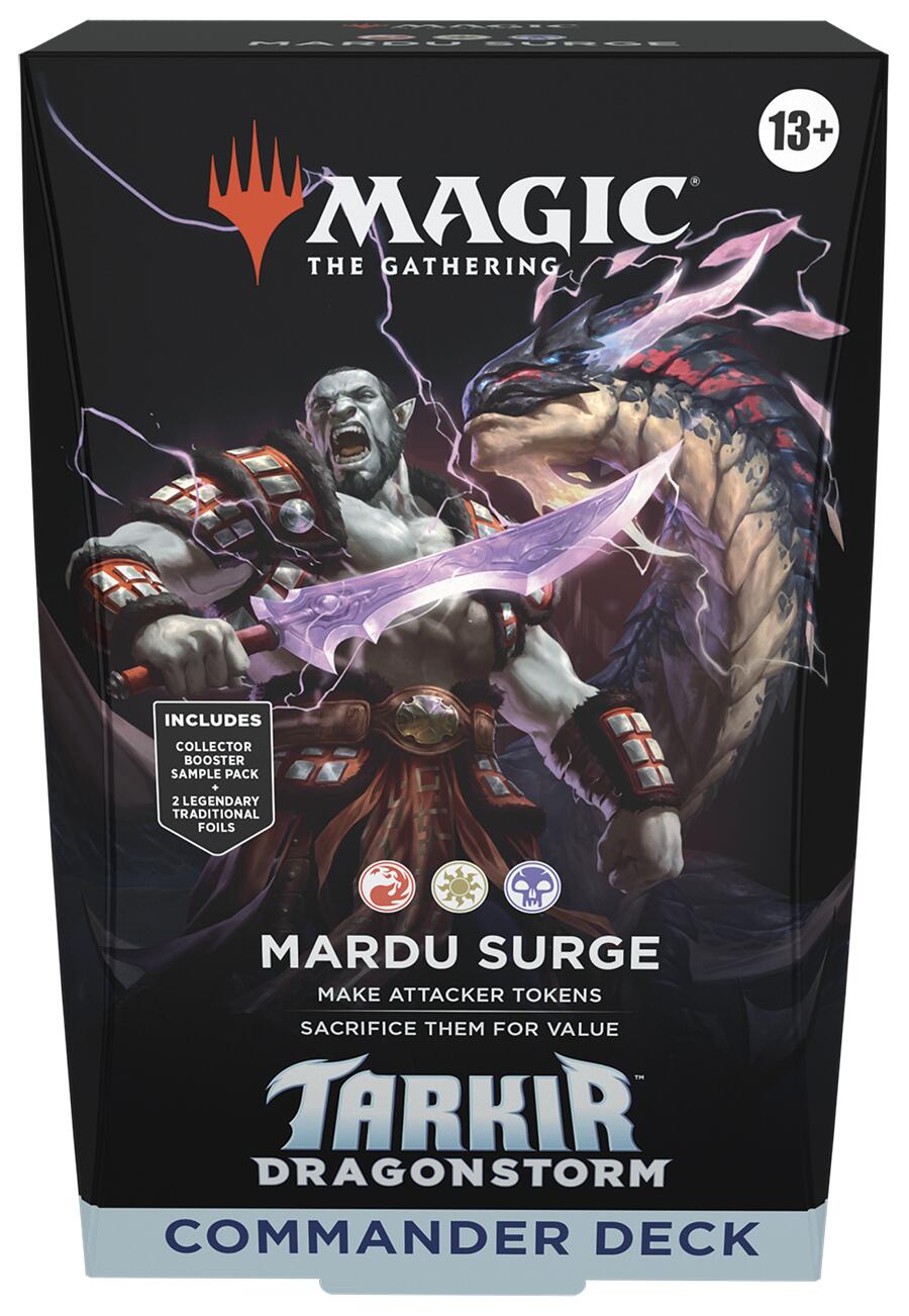 Tarkir: Dragonstorm - Commander Deck (Mardu Surge) | Jomio and Rueliete's Cards and Comics