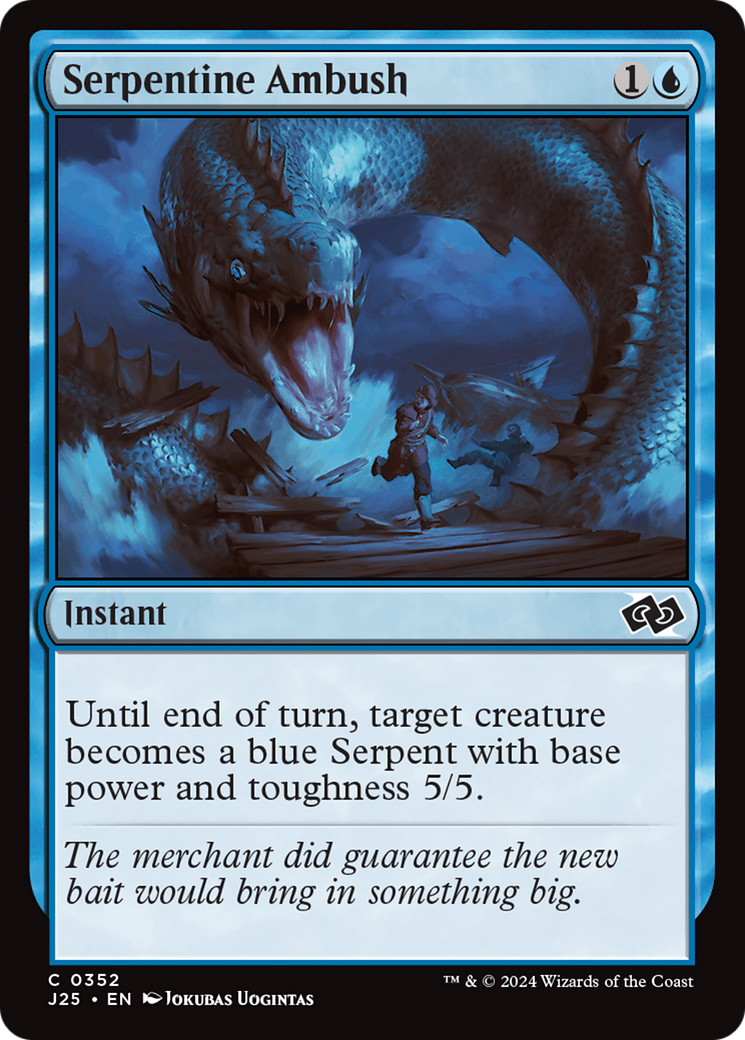 Serpentine Ambush [Foundations Jumpstart] | Jomio and Rueliete's Cards and Comics