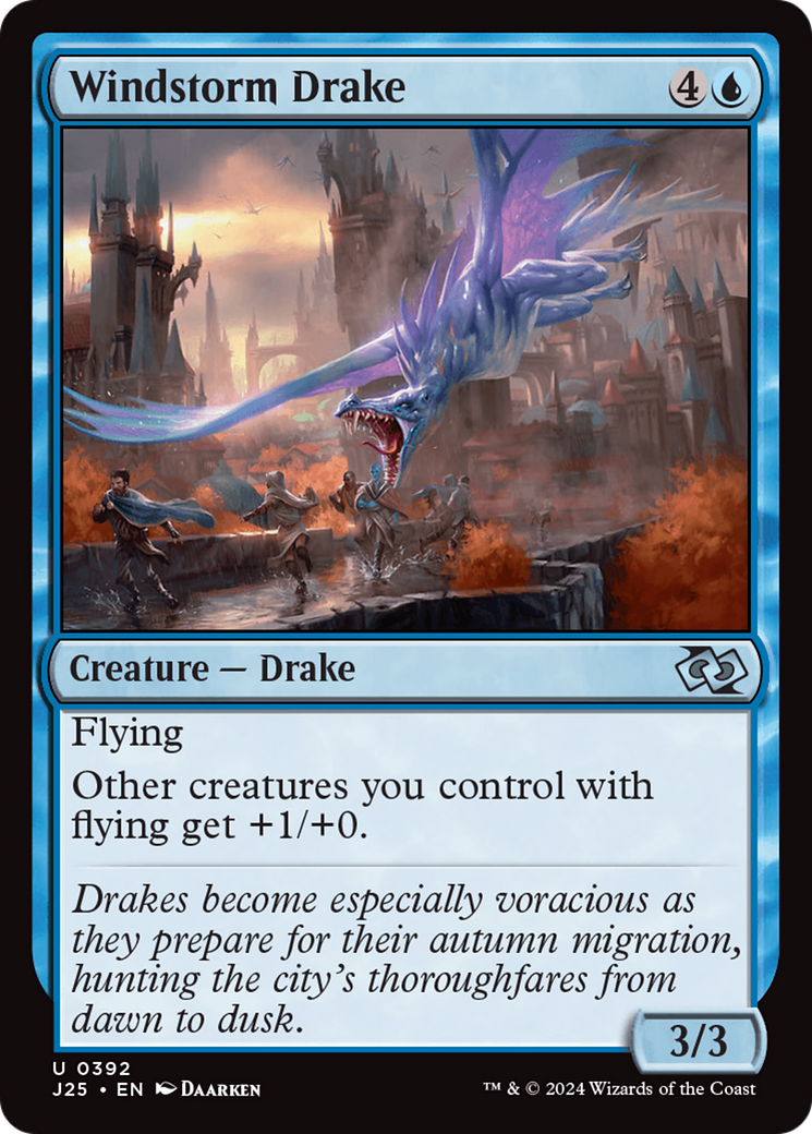 Windstorm Drake [Foundations Jumpstart] | Jomio and Rueliete's Cards and Comics