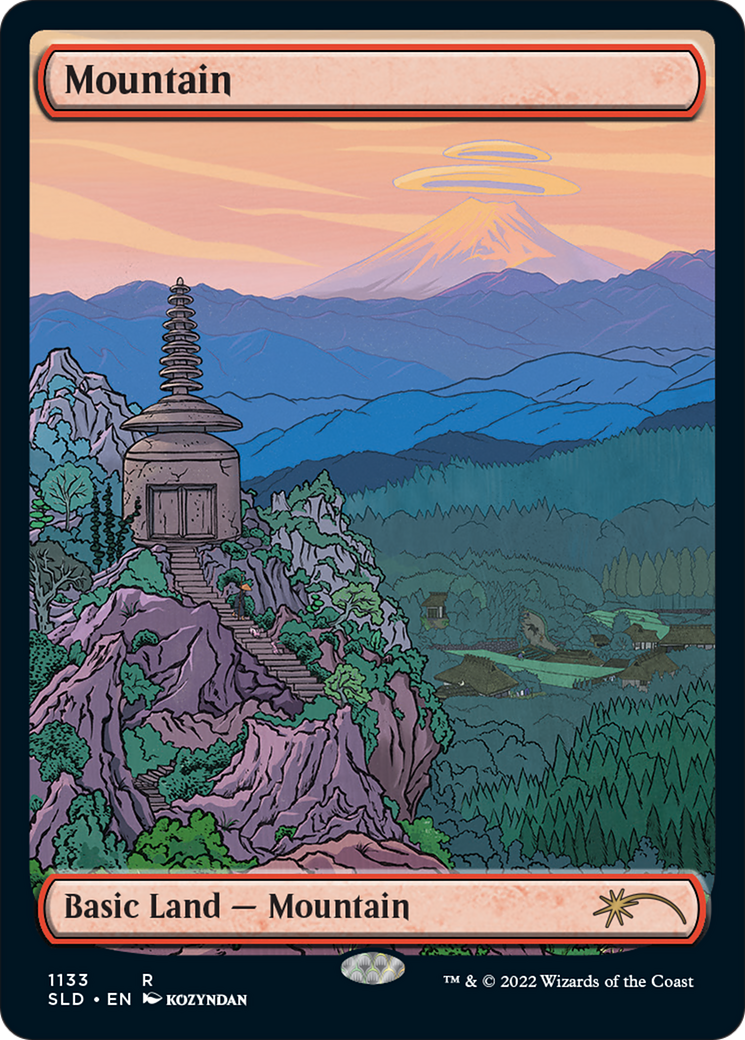 Mountain (1133) (Full-Art) [Secret Lair Drop Series] | Jomio and Rueliete's Cards and Comics