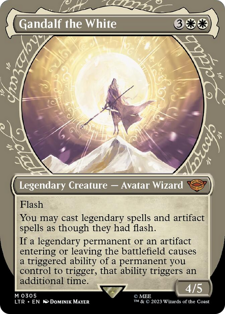 Gandalf the White (Showcase Ring Frame) [The Lord of the Rings: Tales of Middle-Earth] | Jomio and Rueliete's Cards and Comics