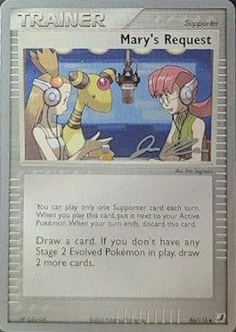 Mary's Request (86/115) (Mewtrick - Jason Klaczynski) [World Championships 2006] | Jomio and Rueliete's Cards and Comics
