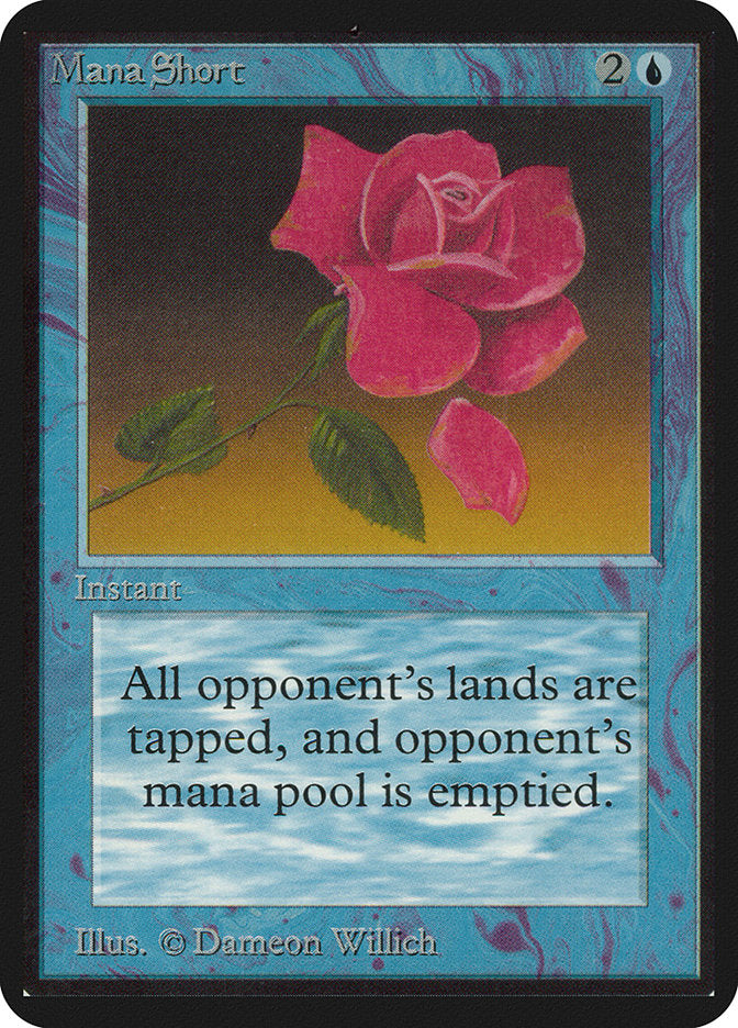 Mana Short [Alpha Edition] | Jomio and Rueliete's Cards and Comics