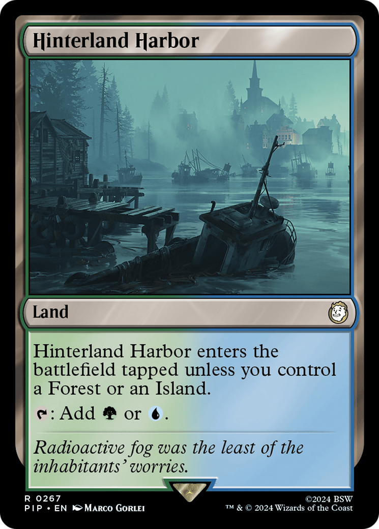 Hinterland Harbor [Fallout] | Jomio and Rueliete's Cards and Comics