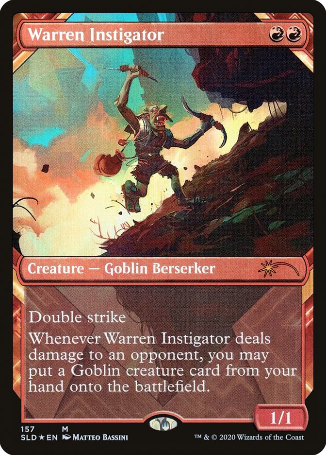 Warren Instigator [Secret Lair Drop Series] | Jomio and Rueliete's Cards and Comics