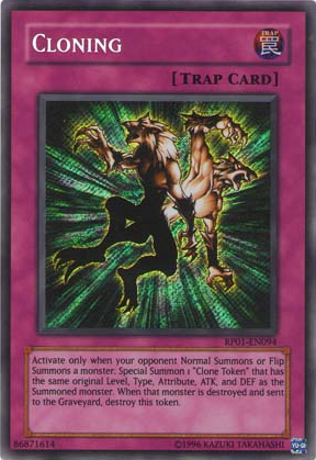 Cloning [RP01-EN094] Secret Rare | Jomio and Rueliete's Cards and Comics