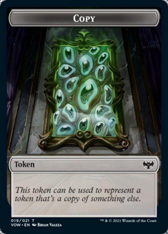 Spirit (002) // Copy Double-Sided Token [Innistrad: Crimson Vow Tokens] | Jomio and Rueliete's Cards and Comics