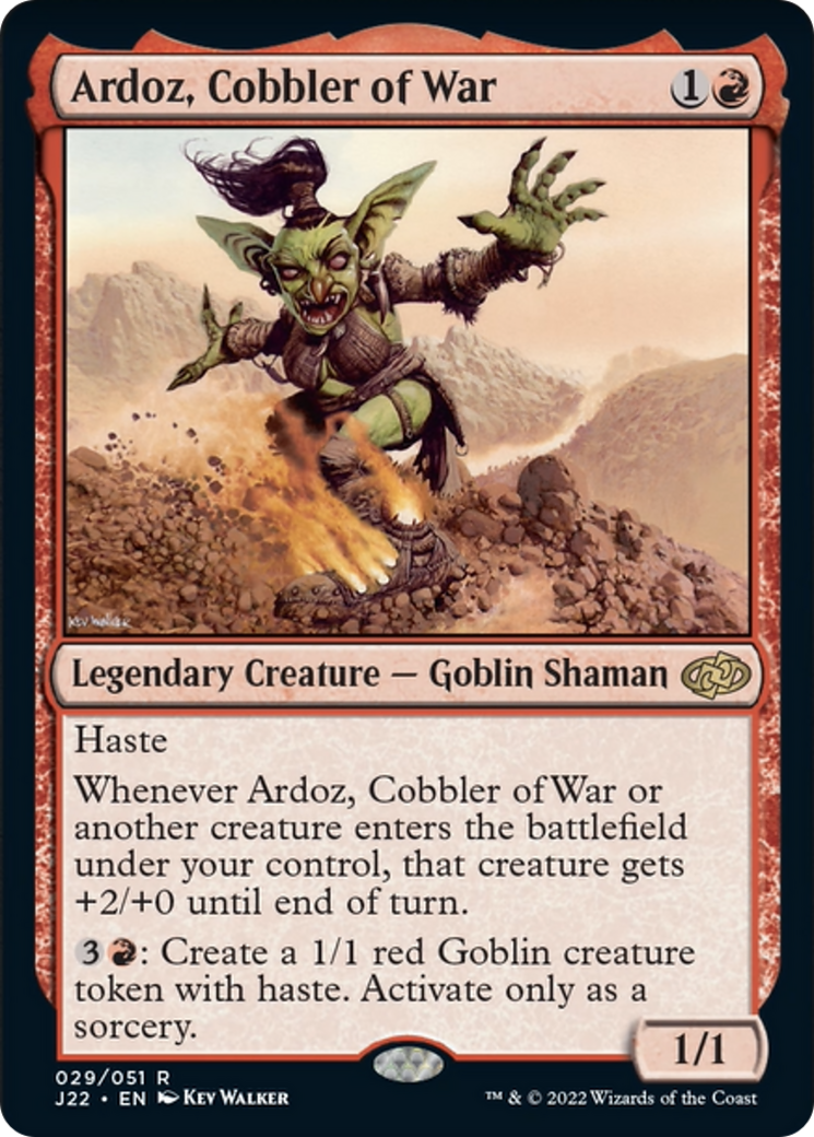 Ardoz, Cobbler of War [Jumpstart 2022] | Jomio and Rueliete's Cards and Comics
