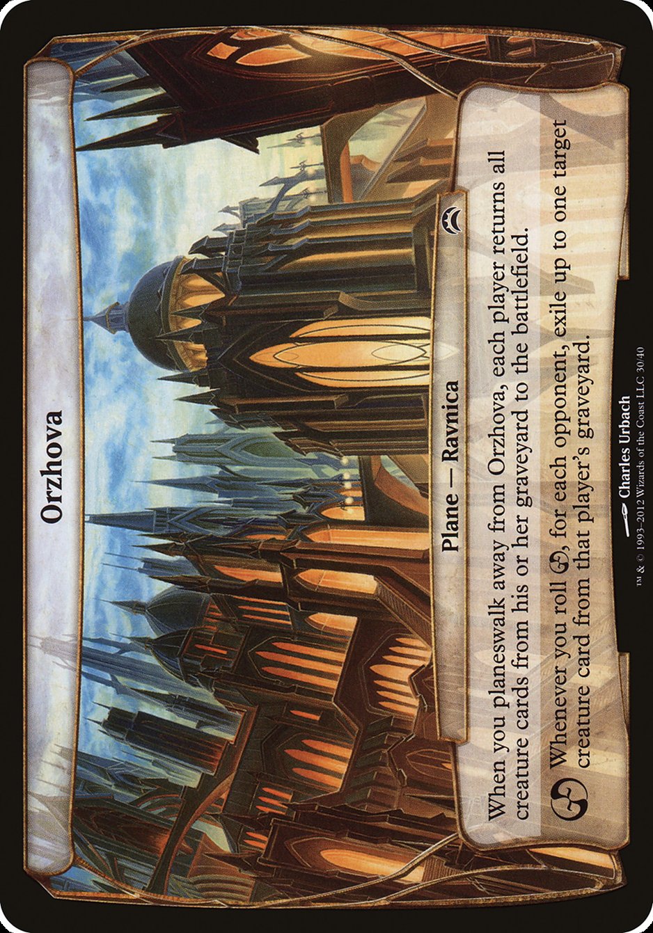 Orzhova (Planes) [Planechase 2012 Planes] | Jomio and Rueliete's Cards and Comics
