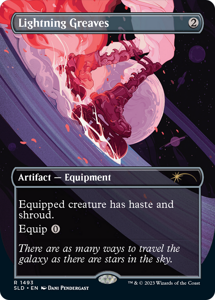 Lightning Greaves (1493) [Secret Lair Drop Series] | Jomio and Rueliete's Cards and Comics