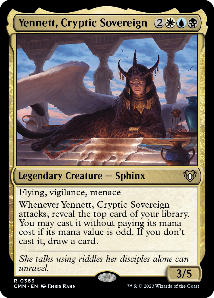 Yennett, Cryptic Sovereign [Commander Masters] | Jomio and Rueliete's Cards and Comics