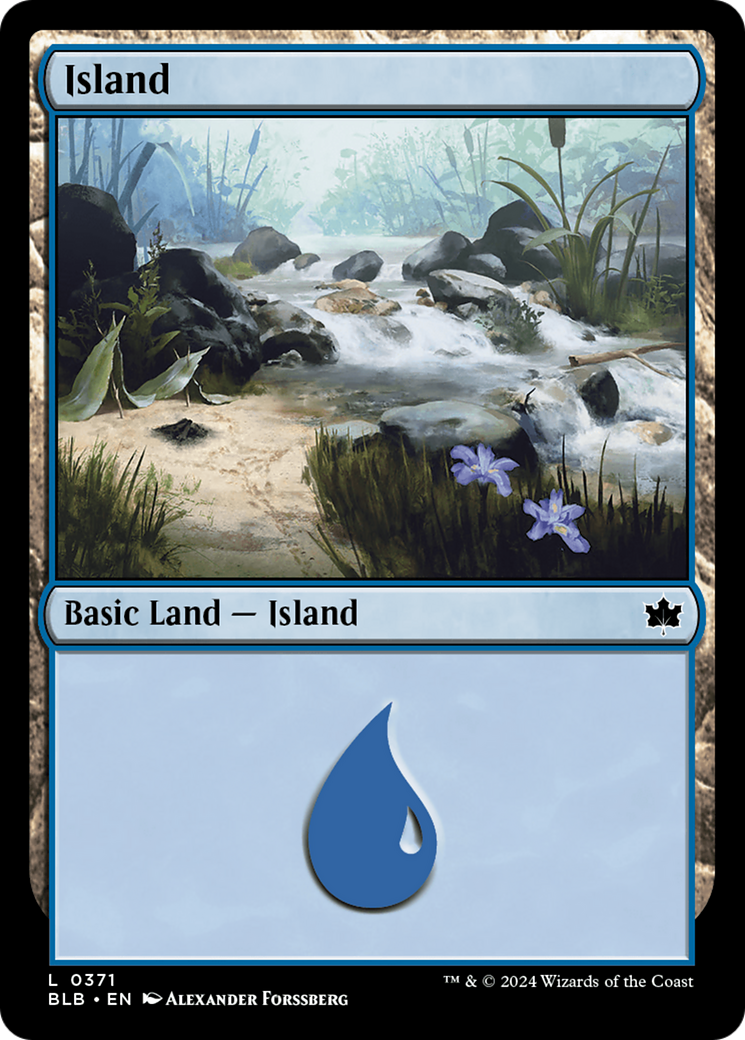 Island (0371) [Bloomburrow] | Jomio and Rueliete's Cards and Comics