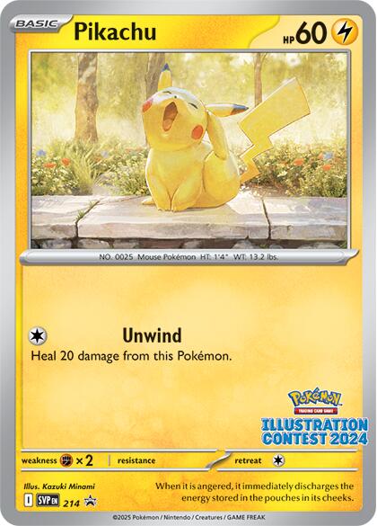 Pikachu (214) [Scarlet & Violet: Black Star Promos] | Jomio and Rueliete's Cards and Comics
