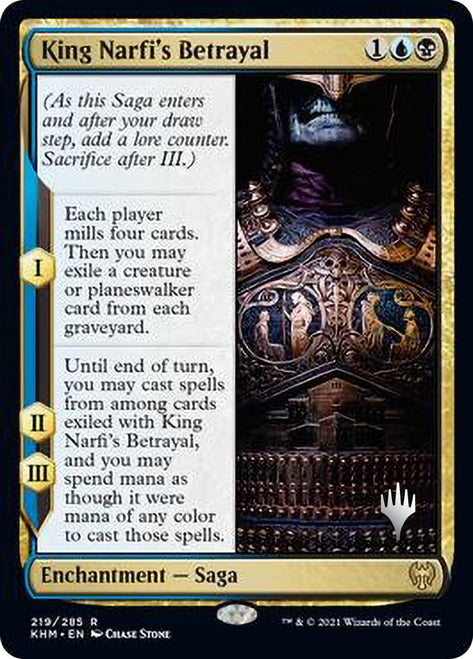 King Narfi's Betrayal (Promo Pack) [Kaldheim Promos] | Jomio and Rueliete's Cards and Comics