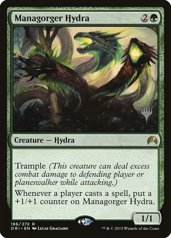 Managorger Hydra (Promo Pack) [Magic Origins Promos] | Jomio and Rueliete's Cards and Comics
