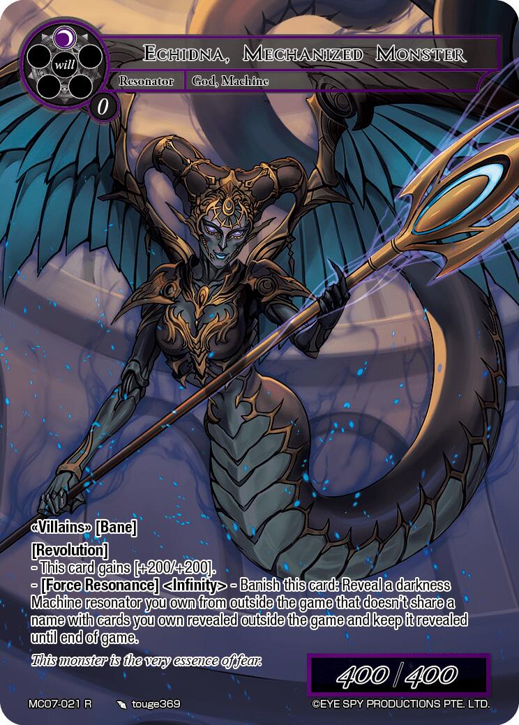 Echidna, Mechanized Monster (MC07-021 R) [Memoria Collection 07] | Jomio and Rueliete's Cards and Comics