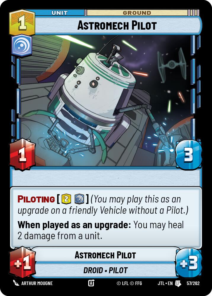 Astromech Pilot (057/262) (057/262) [Jump to Lightspeed] | Jomio and Rueliete's Cards and Comics