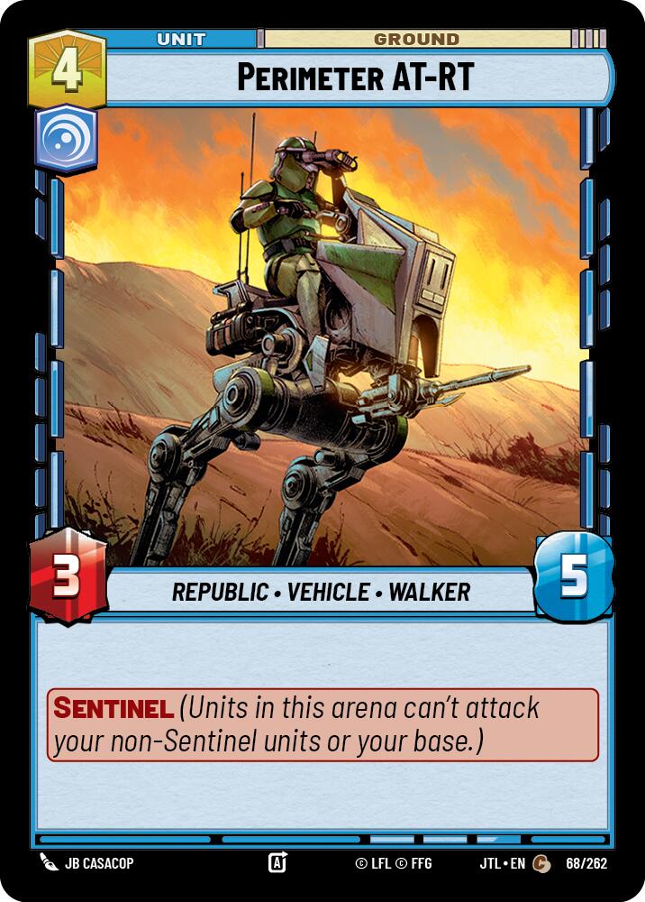 Perimeter AT-RT (068/262) (068/262) [Jump to Lightspeed] | Jomio and Rueliete's Cards and Comics