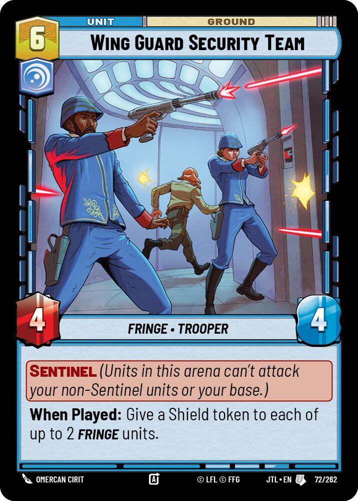 Wing Guard Security Team (072/262) (072/262) [Jump to Lightspeed] | Jomio and Rueliete's Cards and Comics