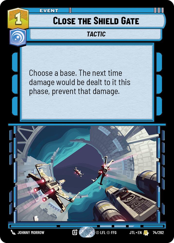 Close the Shield Gate (074/262) (074/262) [Jump to Lightspeed] | Jomio and Rueliete's Cards and Comics