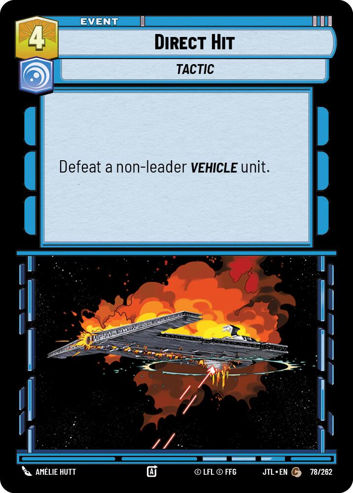 Direct Hit (078/262) (078/262) [Jump to Lightspeed] | Jomio and Rueliete's Cards and Comics