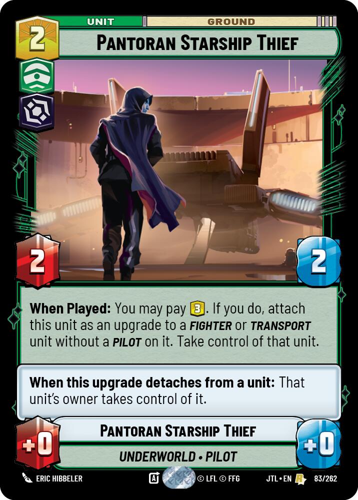 Pantoran Starship Thief (083/262) (083/262) [Jump to Lightspeed] | Jomio and Rueliete's Cards and Comics