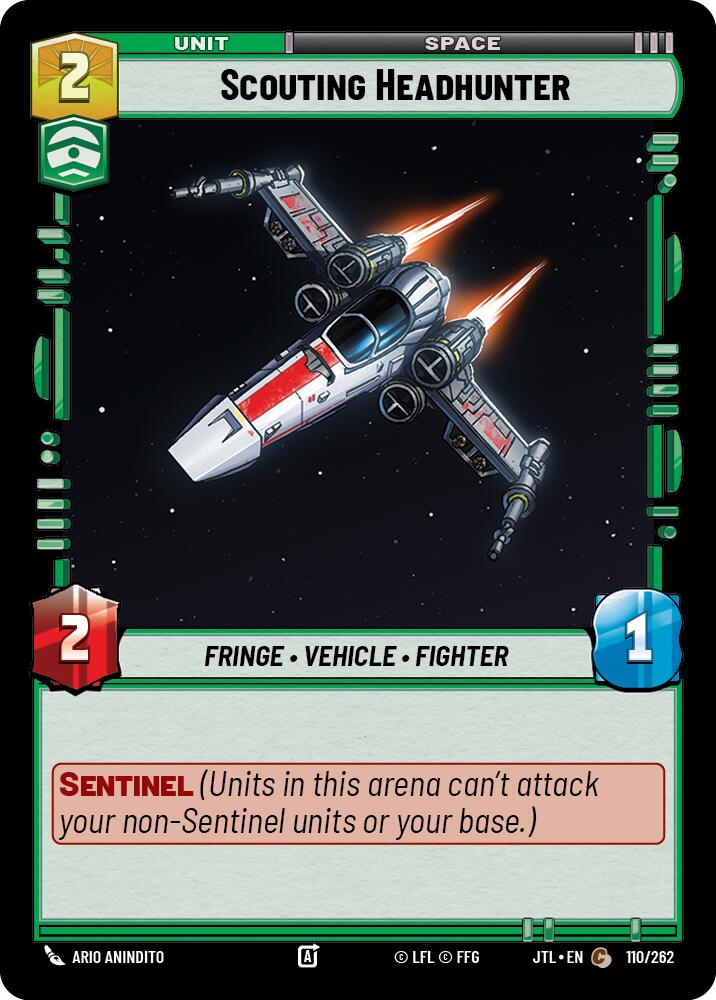 Scouting Headhunter (110/262) (110/262) [Jump to Lightspeed] | Jomio and Rueliete's Cards and Comics