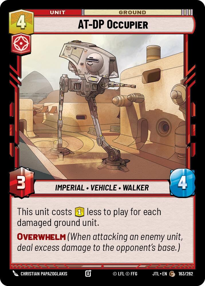 AT-DP Occupier (163/262) (163/262) [Jump to Lightspeed] | Jomio and Rueliete's Cards and Comics