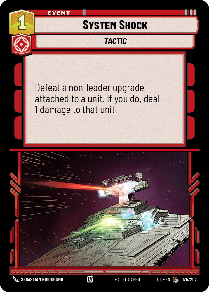 System Shock (175/262) (175/262) [Jump to Lightspeed] | Jomio and Rueliete's Cards and Comics