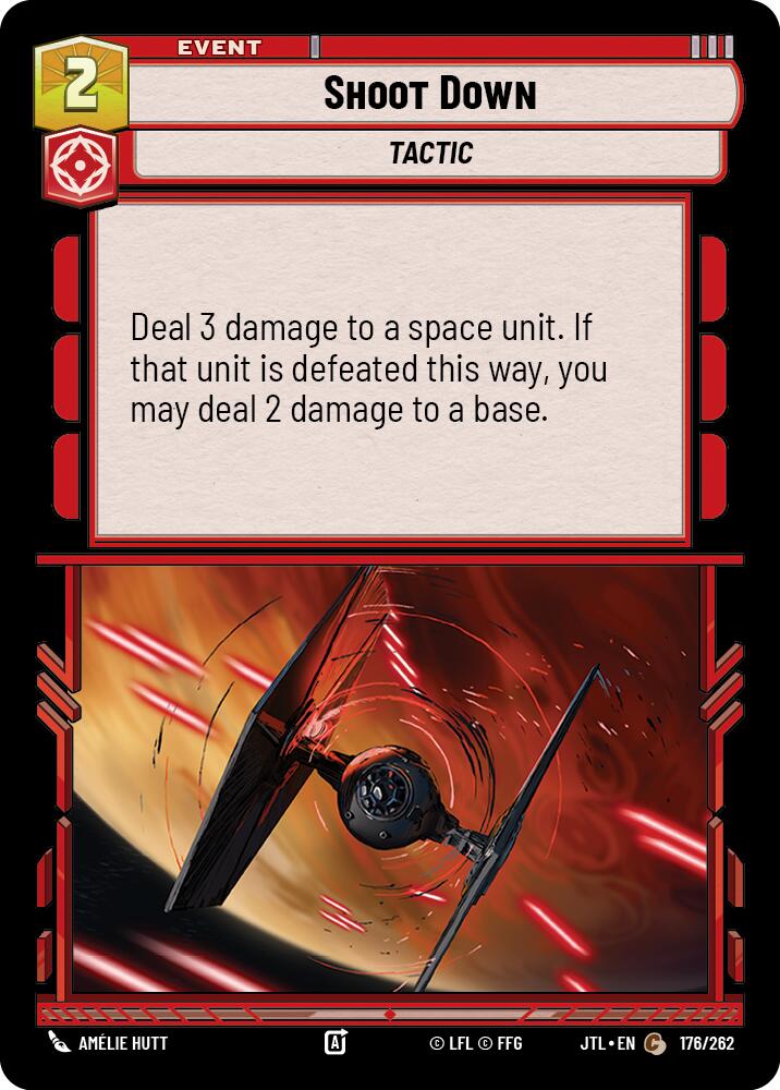 Shoot Down (176/262) (176/262) [Jump to Lightspeed] | Jomio and Rueliete's Cards and Comics