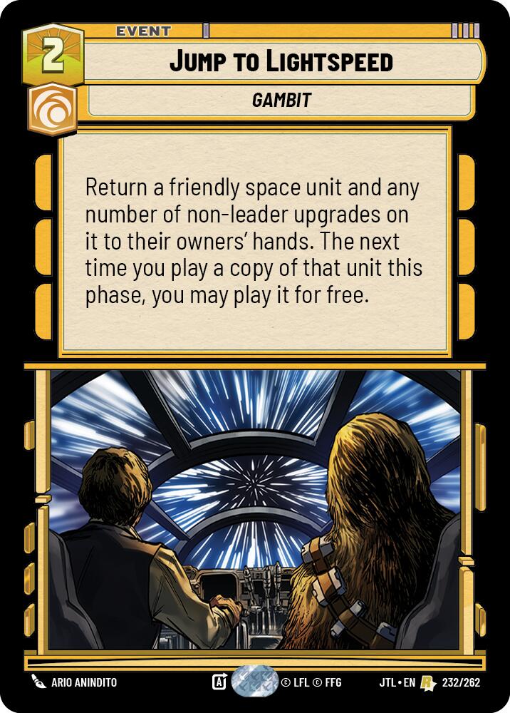 Jump to Lightspeed (232/262) (232/262) [Jump to Lightspeed] | Jomio and Rueliete's Cards and Comics